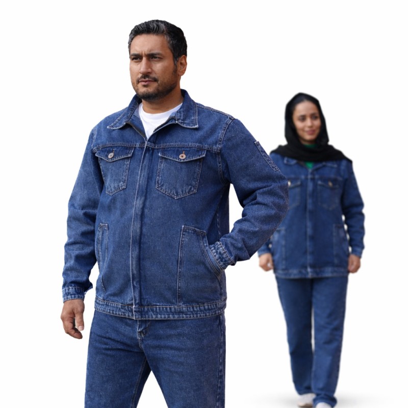 لباس کار جین تحسین استایل مدل آیرون پرو IRON PRO