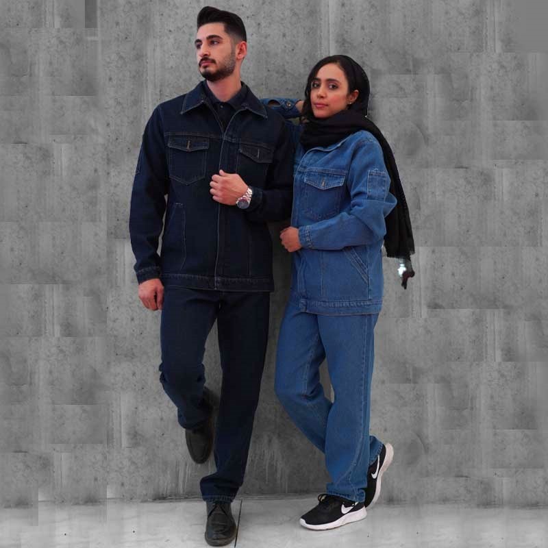 لباس کار جین تحسین استایل مدل آیرون IRON